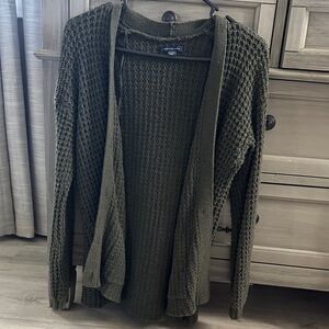 American Eagle Outfitters Sage Green Knit Sweater